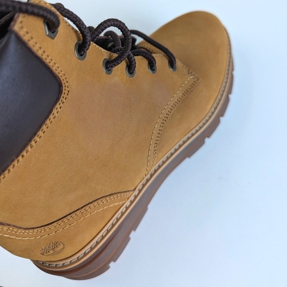 Timberland Cheyenne Valley Mid Lace-Up Wheat Nubuck Hiking Boot - sz 9½ - Picture 15 of 15